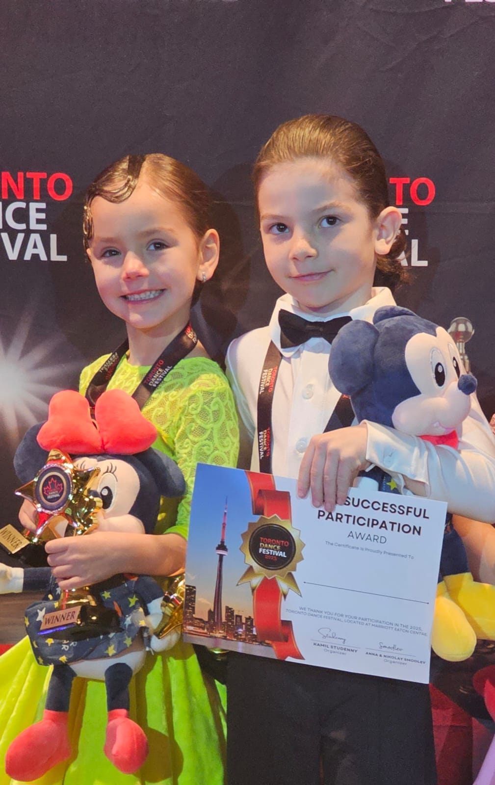 Kids Ballroom at Grand Dance Studio in Toronto