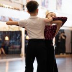 Ballroom and Latin Dance Class Students Practicing at Grand Dance Studio in Thornhill