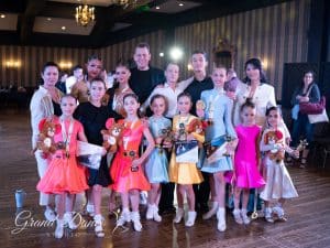 Grand Dance Studio dancers at Imperial Cup 2026 group photo